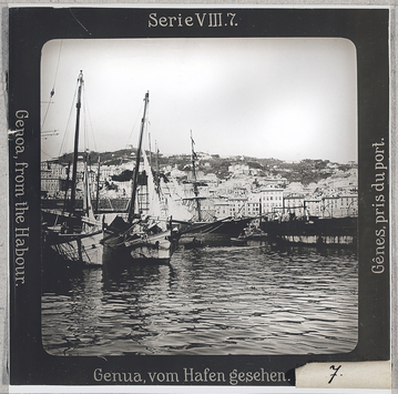 Vorschaubild Genua: Blick vom Hafen zur Stadt 